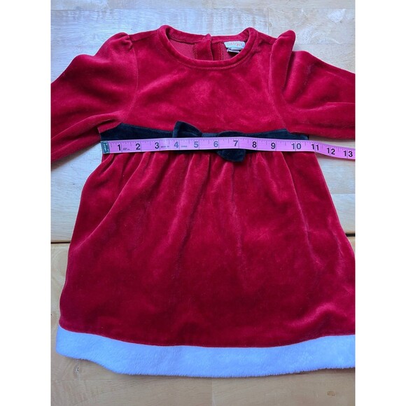 CAT & JACK Christmas Santa Dress Size 18 Months (Bx 10) - Picture 7 of 8